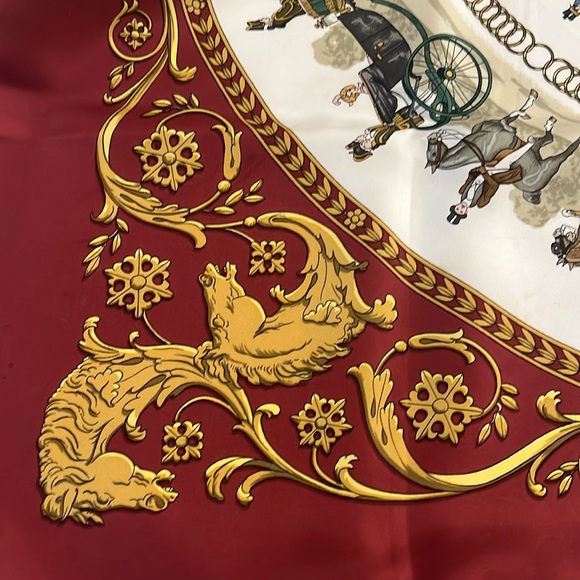 Hermes Silk Scarf - Picture 5 of 7